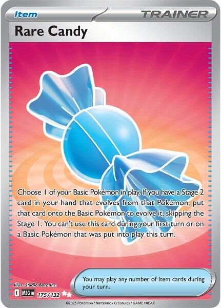 Pokemon | Rare Candy (175/132) [Mega Evolution: Base Set] | The Nerd Merchant