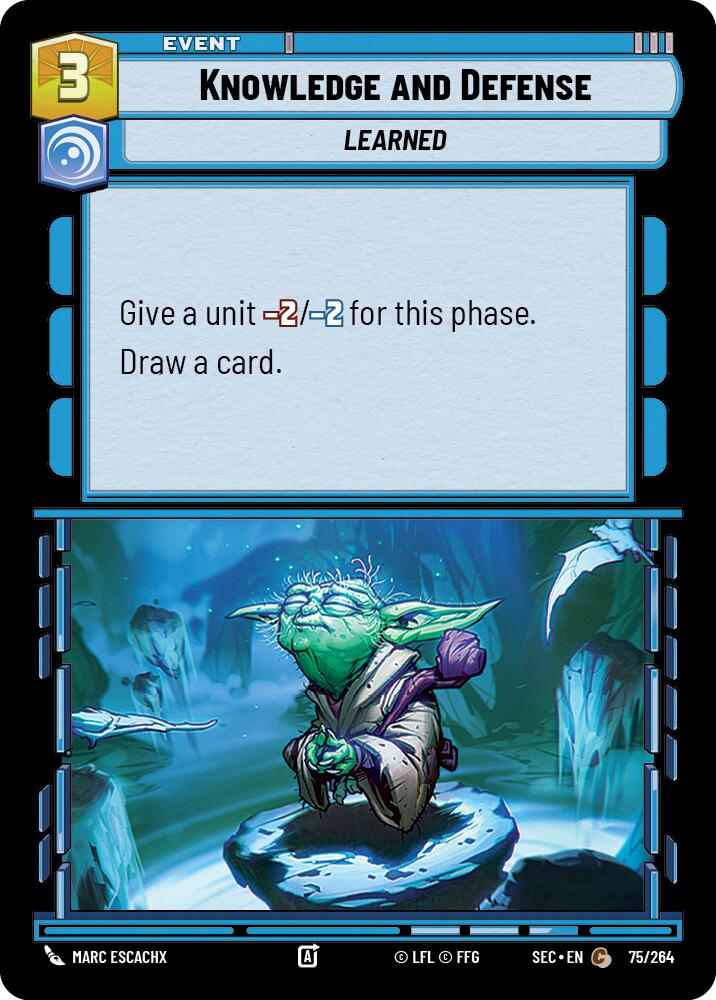 Knowledge and Defense (75/264) (75/264) [Secrets of Power]