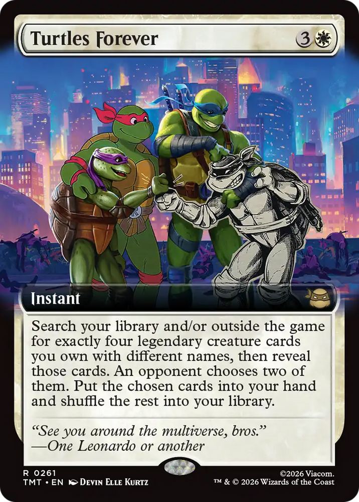 Magic | Turtles Forever (Extended Art) [Teenage Mutant Ninja Turtles] | The Nerd Merchant
