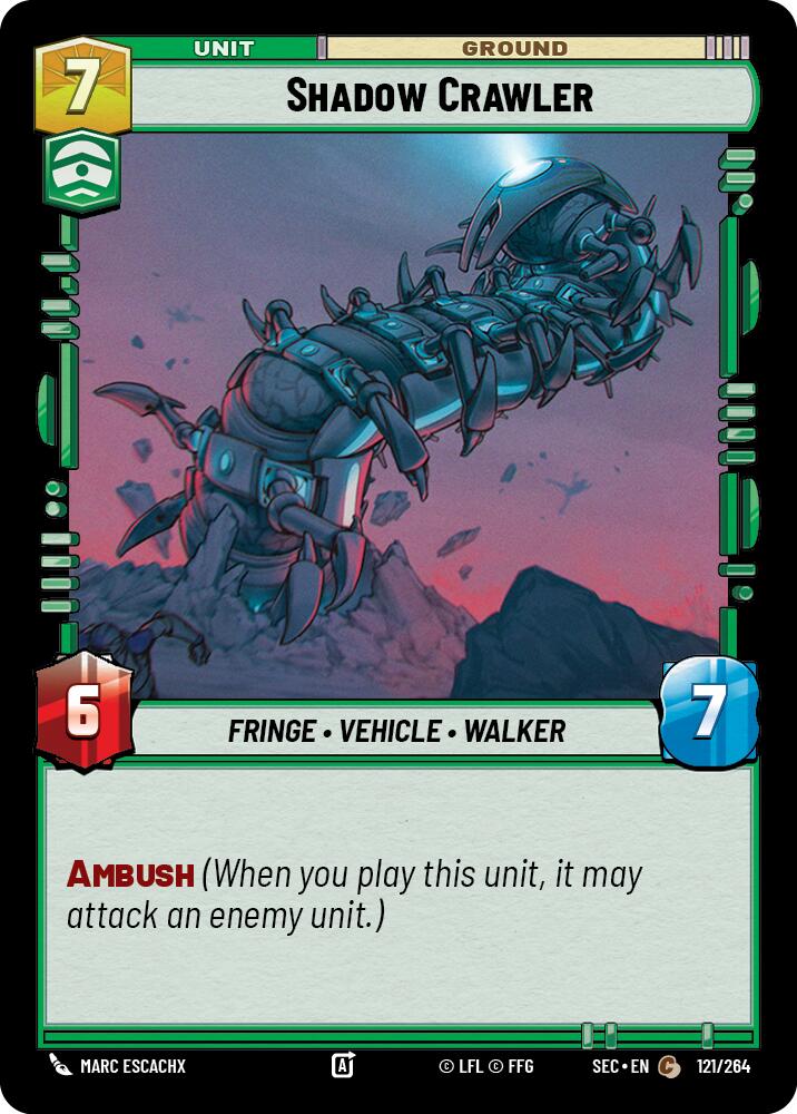 Shadow Crawler (121/264) (121/264) [Secrets of Power]