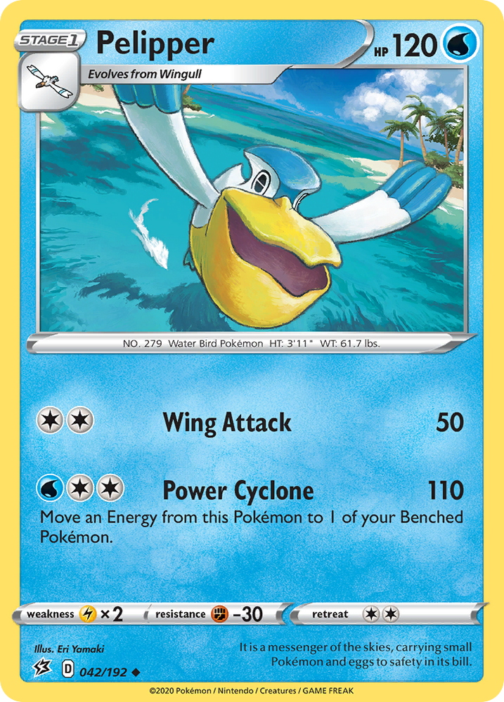Pokemon | Pelipper (042/192) [Sword & Shield: Rebel Clash] | The Nerd Merchant