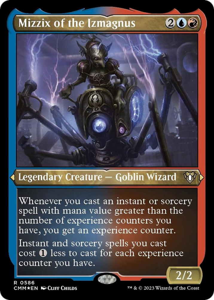 Magic | Mizzix of the Izmagnus (Foil Etched) [Commander Masters] | The Nerd Merchant