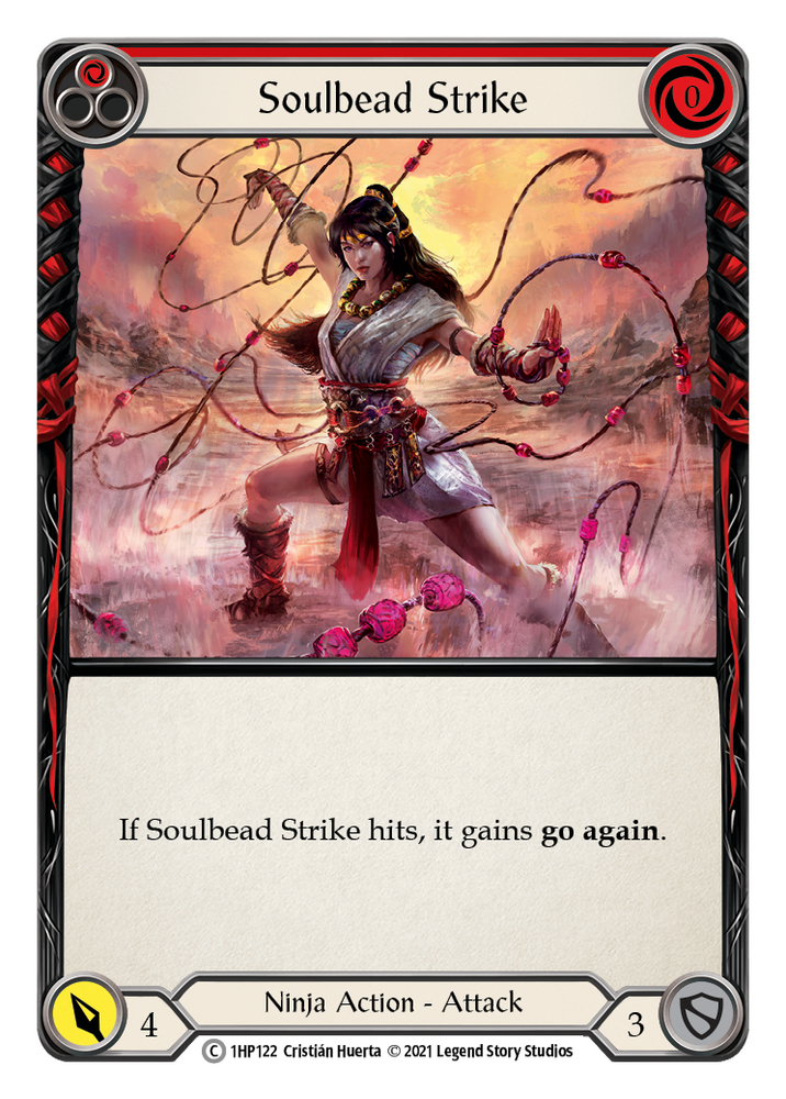 Flesh and Blood TCG | Soulbead Strike (Red) [1HP122] (History Pack 1) | The Nerd Merchant