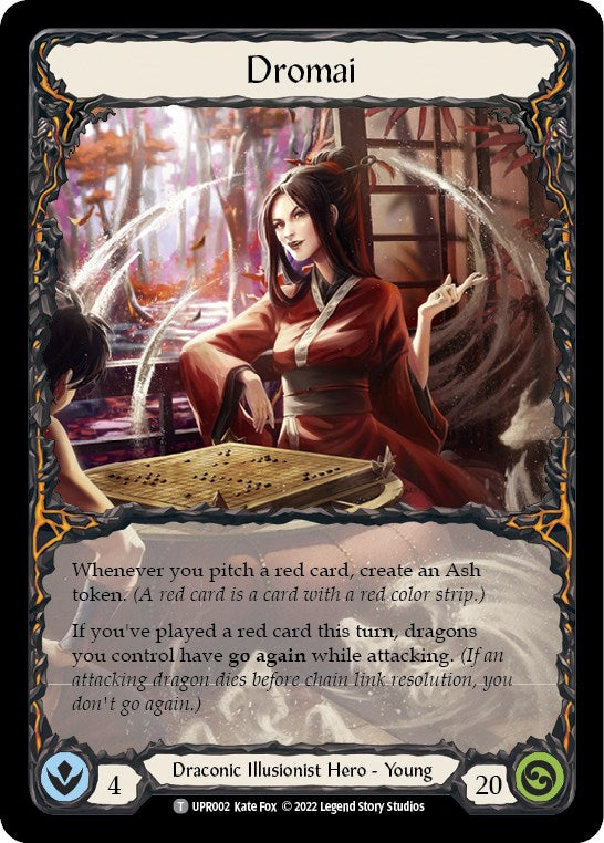 Flesh and Blood TCG | Dromai // Waning Moon [UPR002//UPR165] (Uprising) | The Nerd Merchant
