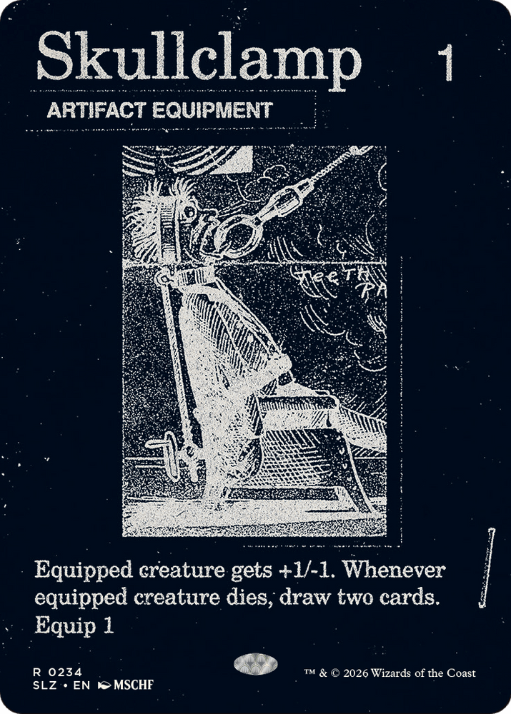 Skullclamp (0234) [Secret Lair x MSCHF: The Zeta Set]