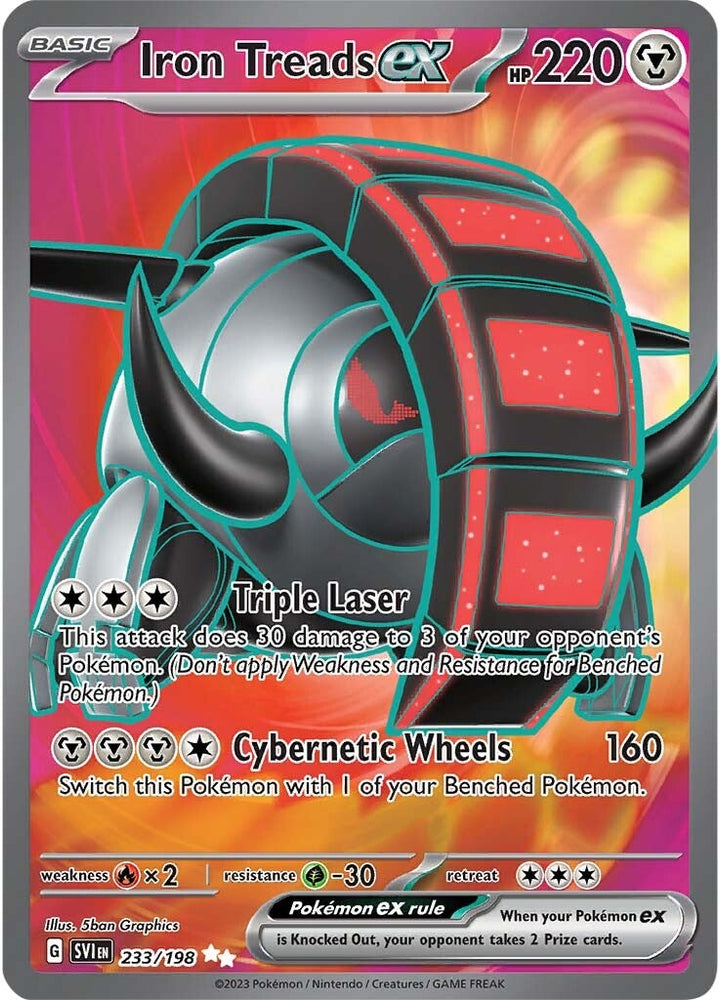 Pokemon | Iron Treads ex (233/198) [Scarlet & Violet: Base Set] | The Nerd Merchant