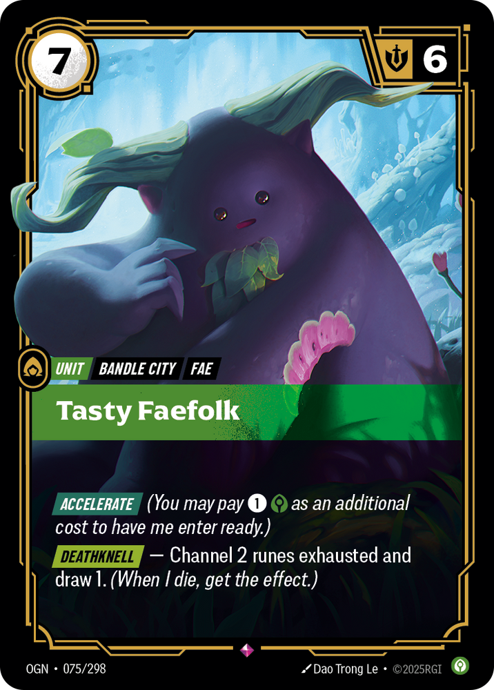 Tasty Faefolk (Foil) - Origins #75