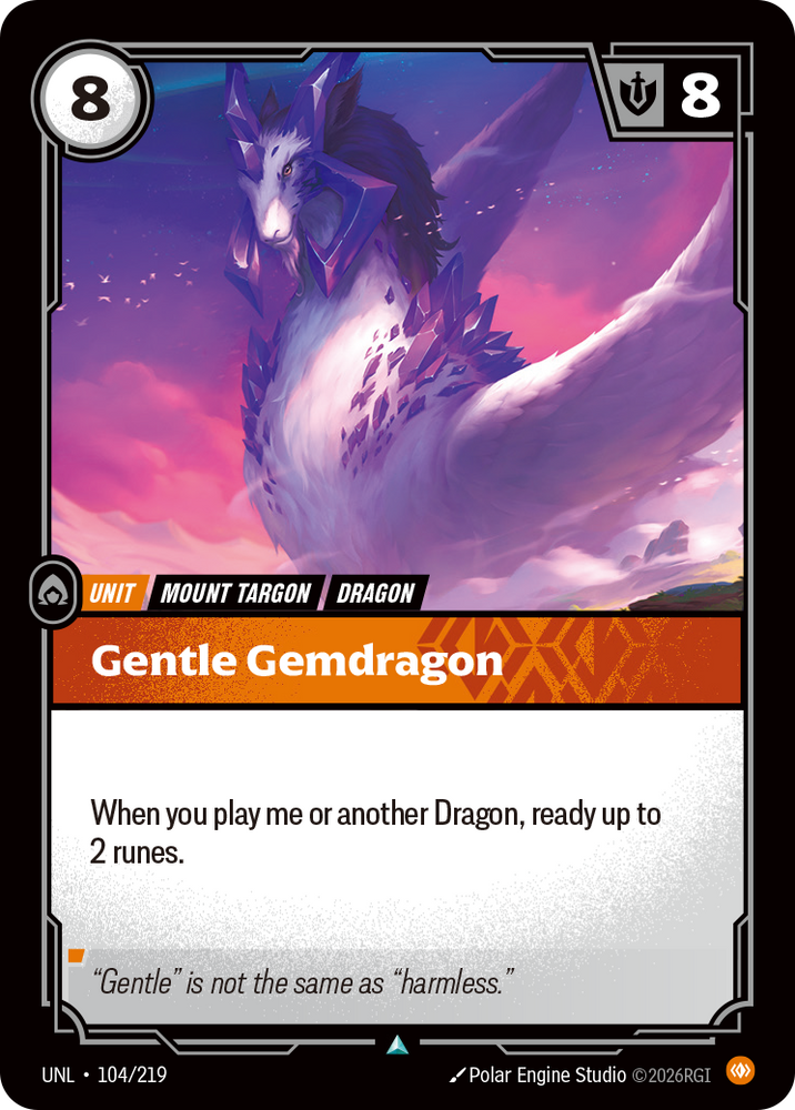 Gentle Gemdragon - Unleashed (104/219)