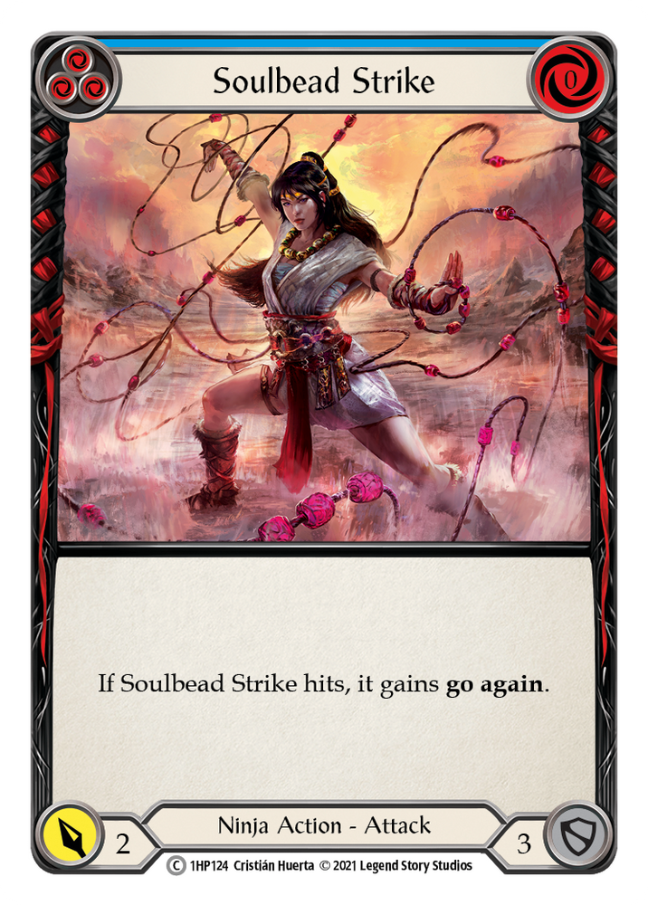Flesh and Blood TCG | Soulbead Strike (Blue) [1HP124] (History Pack 1) | The Nerd Merchant
