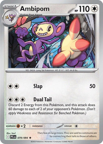 Ambipom (079/094) [Mega Evolution: Phantasmal Flames]