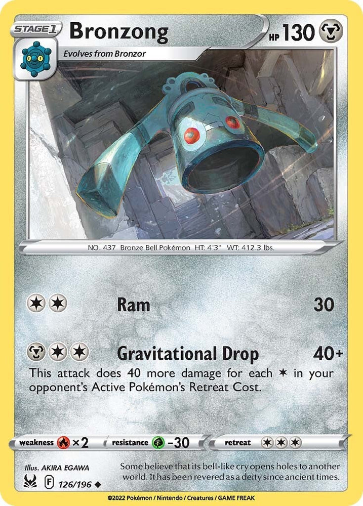 Pokemon | Bronzong (126/196) [Sword & Shield: Lost Origin] | The Nerd Merchant