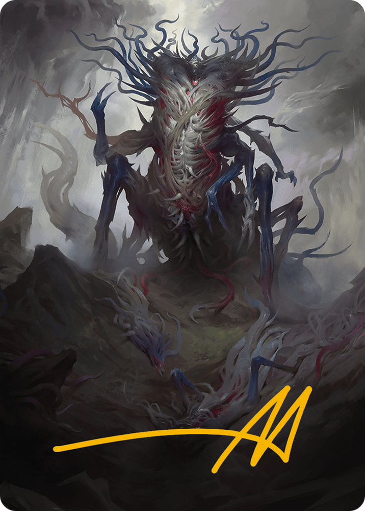 Magic | Azlask, the Swelling Scourge Art Card (Gold-Stamped Signature) [Modern Horizons 3 Art Series] | The Nerd Merchant