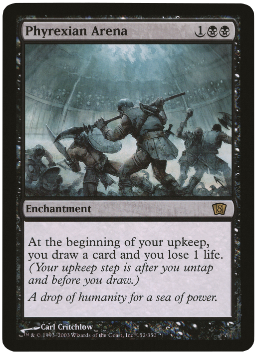 Magic | Phyrexian Arena (Oversized) [Eighth Edition Box Topper] | The Nerd Merchant