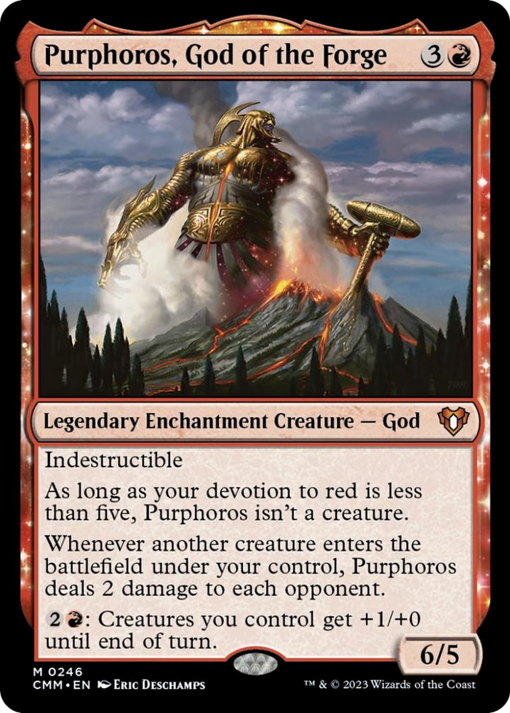 Magic | Purphoros, God of the Forge [Commander Masters] | The Nerd Merchant