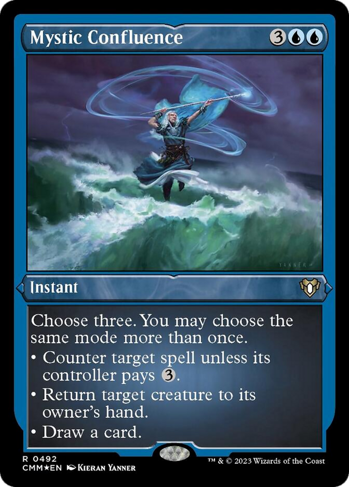 Magic | Mystic Confluence (Foil Etched) [Commander Masters] | The Nerd Merchant