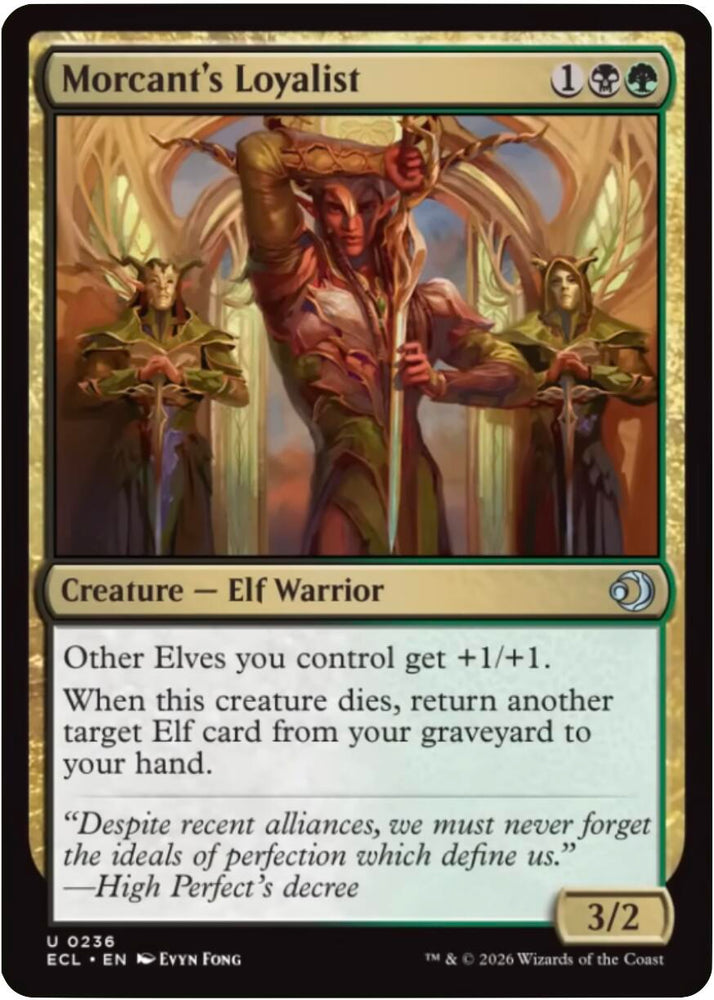 Magic | Morcant's Loyalist [Lorwyn Eclipsed] | The Nerd Merchant