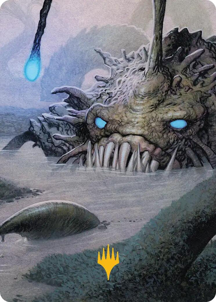 Magic | Deceit Art Card (Gold-Stamped Planeswalker Symbol) [Lorwyn Eclipsed Art Series] | The Nerd Merchant