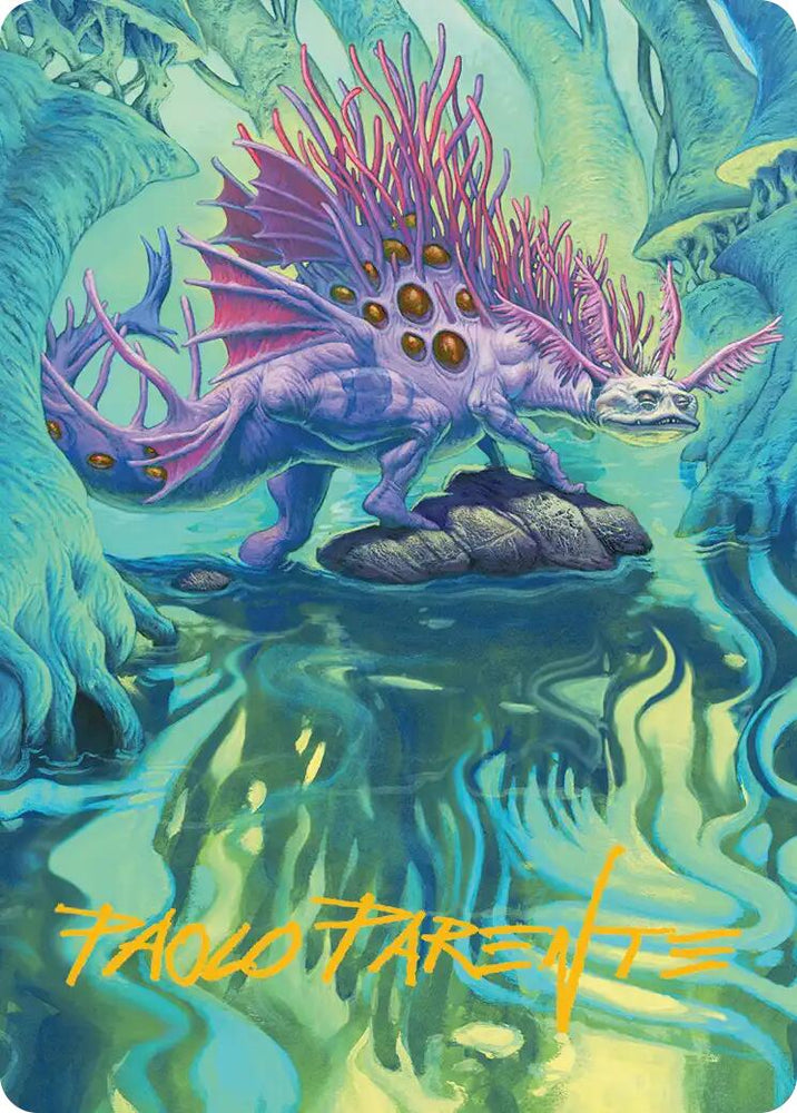 Magic | Wistfulness Art Card (Gold-Stamped Signature) [Lorwyn Eclipsed Art Series] | The Nerd Merchant