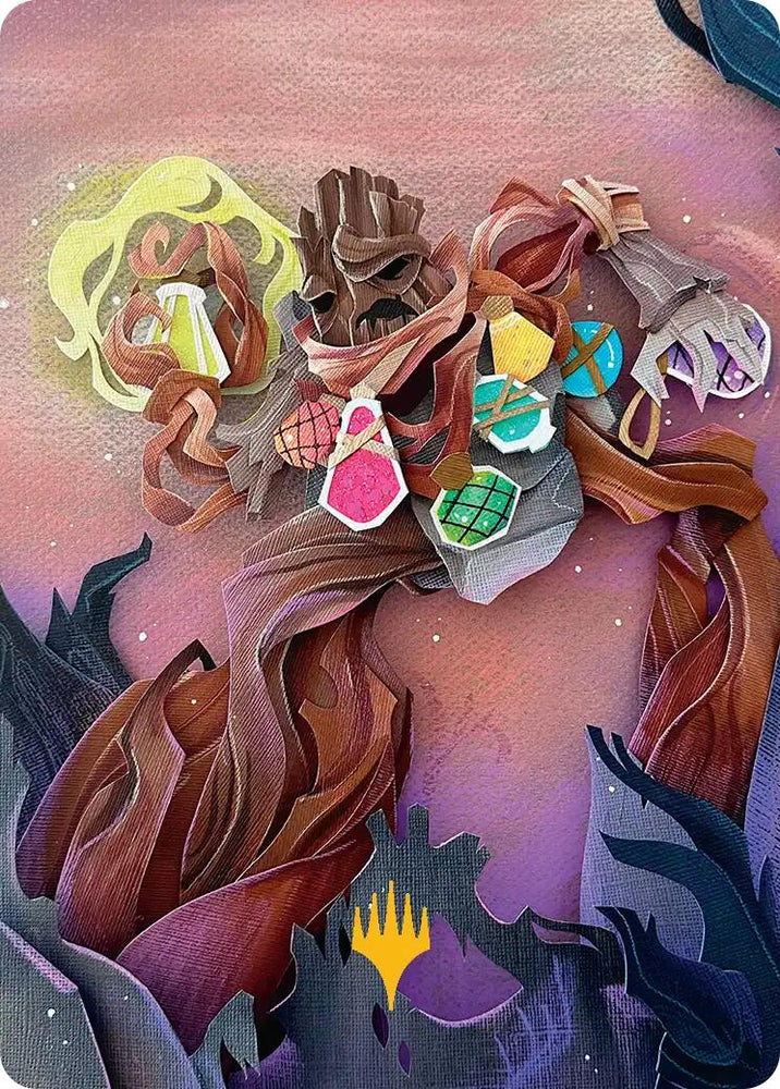 Magic | Painter's Servant Art Card (Gold-Stamped Planeswalker Symbol) [Lorwyn Eclipsed Art Series] | The Nerd Merchant