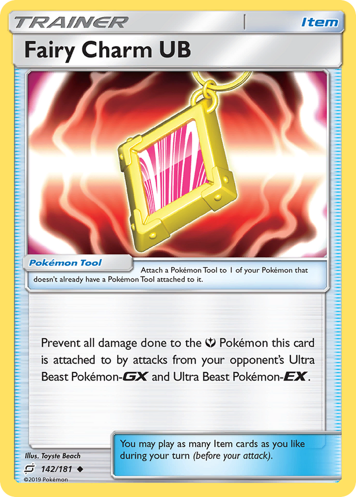 Pokemon | Fairy Charm UB (142/181) [Sun & Moon: Team Up] | The Nerd Merchant