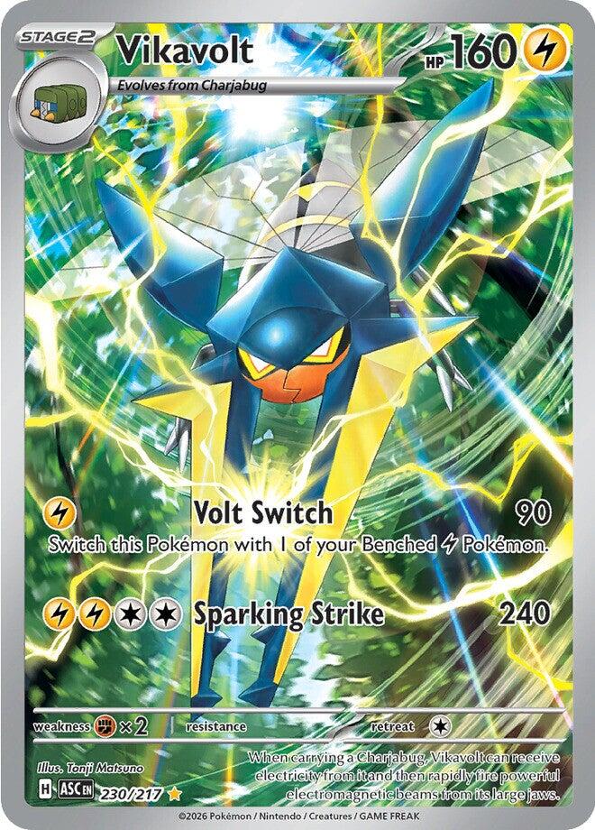 Pokemon | Vikavolt (230/217) [Mega Evolution: Ascended Heroes]| The Nerd Merchant