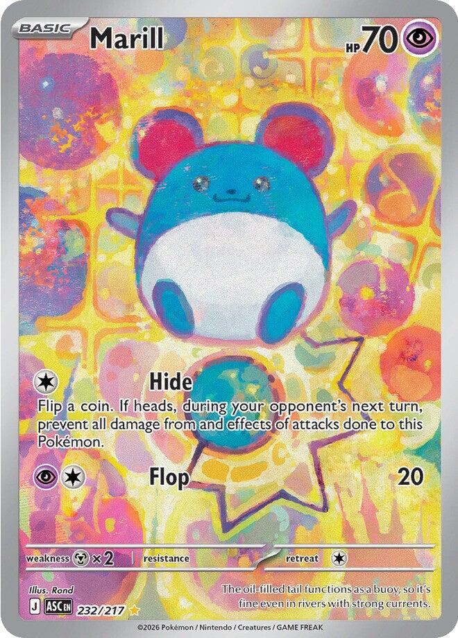 Pokemon | Marill (232/217) [Mega Evolution: Ascended Heroes]| The Nerd Merchant