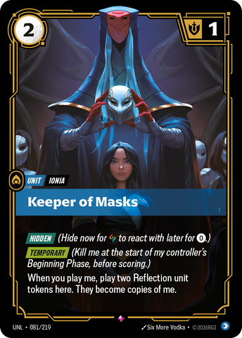 Keeper of Masks (Foil) - Unleashed (081/219)