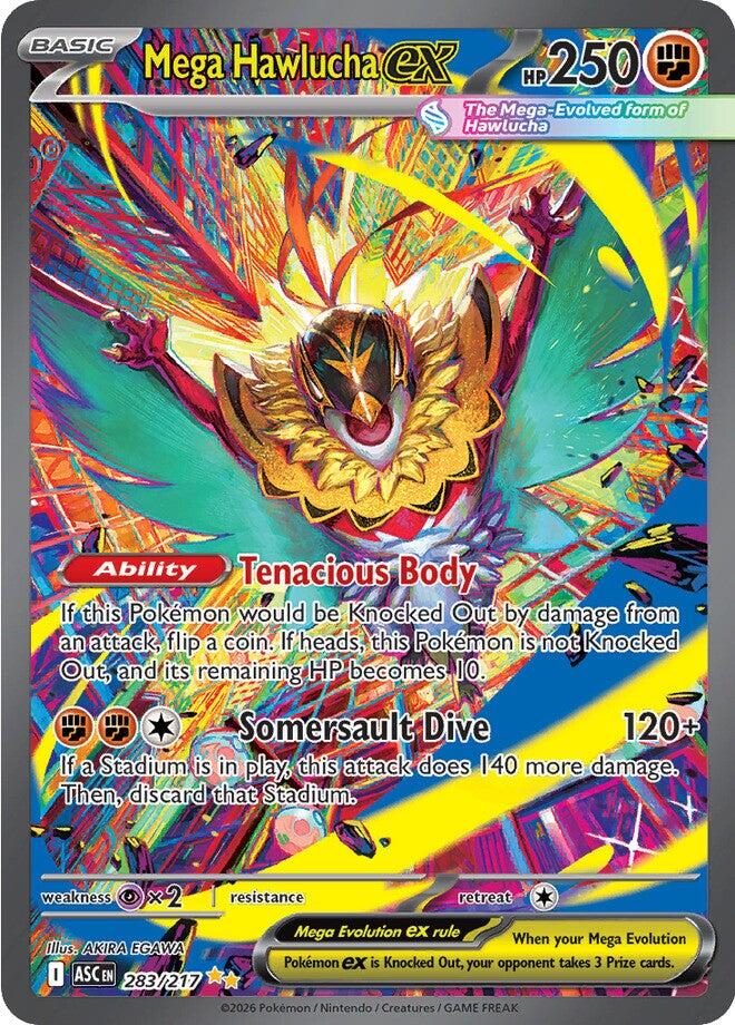 Pokemon | Mega Hawlucha ex (283/217) [Mega Evolution: Ascended Heroes]| The Nerd Merchant