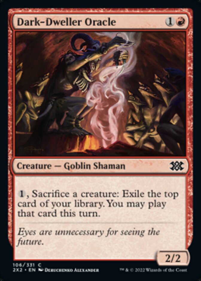 Magic | Dark-Dweller Oracle [Double Masters 2022] | The Nerd Merchant
