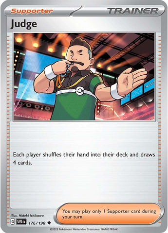 Pokemon | Judge (176/198) [Scarlet & Violet: Base Set] | The Nerd Merchant