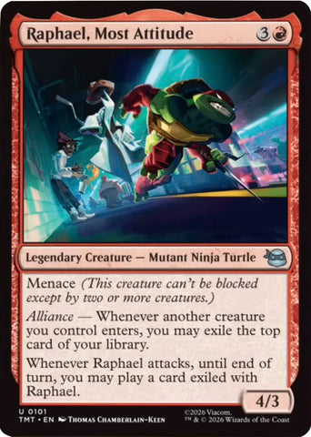 Magic | Raphael, Most Attitude [Teenage Mutant Ninja Turtles] | The Nerd Merchant