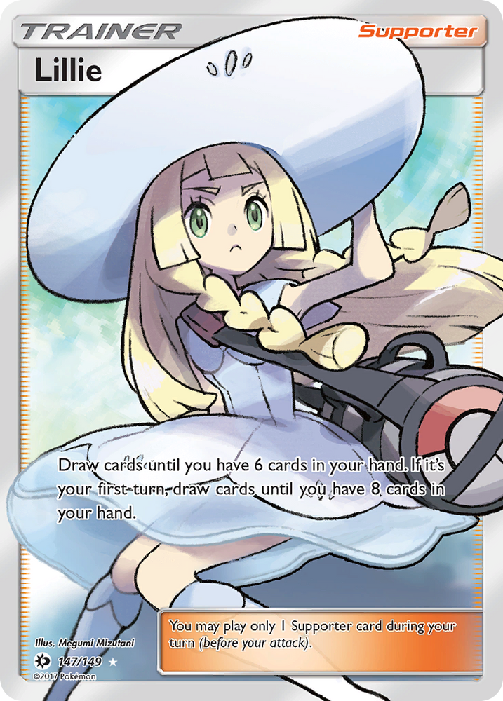 Pokemon | Lillie (147/149) [Sun & Moon: Base Set] | The Nerd Merchant