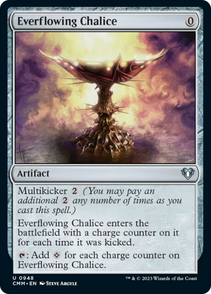 Magic | Everflowing Chalice [Commander Masters] | The Nerd Merchant