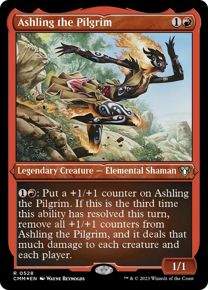 Magic | Ashling the Pilgrim (Foil Etched) [Commander Masters] | The Nerd Merchant