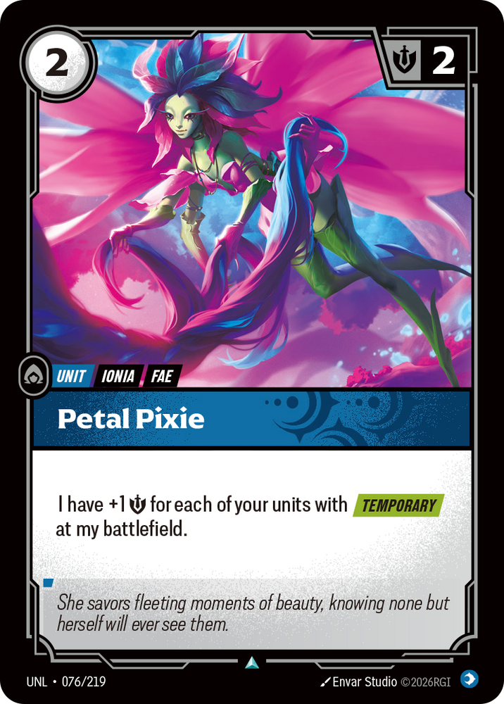 Petal Pixie (Foil) - Unleashed (076/219)