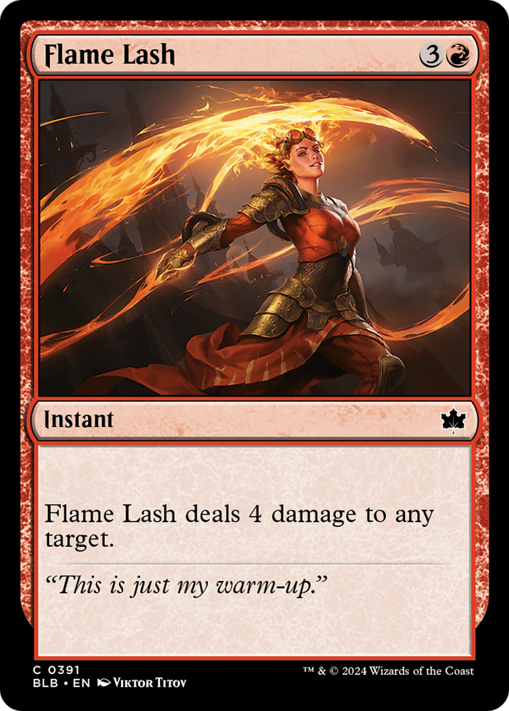 Magic | Flame Lash [Bloomburrow] | The Nerd Merchant
