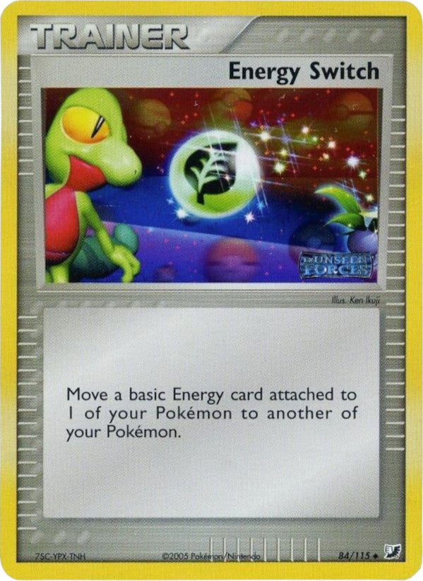 Pokemon | Energy Switch (84/115) (Stamped) [EX: Unseen Forces] | The Nerd Merchant