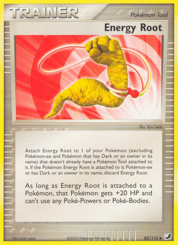 Pokemon | Energy Root (83/115) [EX: Unseen Forces] | The Nerd Merchant