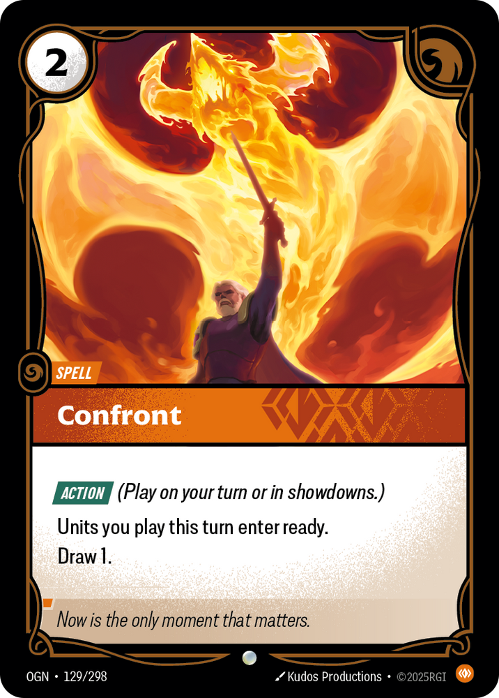 Confront (Foil) - Origins #129