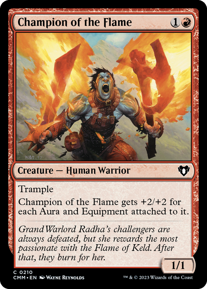 Magic | Champion of the Flame [Commander Masters] | The Nerd Merchant