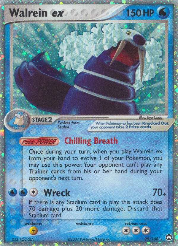 Pokemon | Walrein ex (99/108) [EX: Power Keepers] | The Nerd Merchant