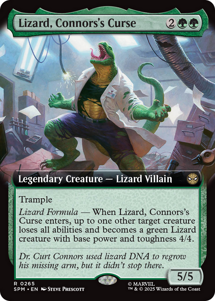Magic | Lizard, Connors's Curse (Extended Art) [Marvel's Spider-Man] | The Nerd Merchant