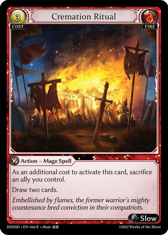 Cremation Ritual (066) [Dawn of Ashes: Starter Decks]