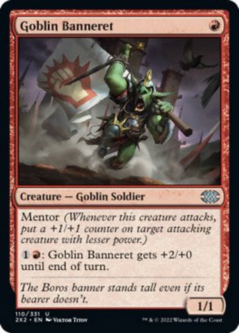 Magic | Goblin Banneret [Double Masters 2022] | The Nerd Merchant