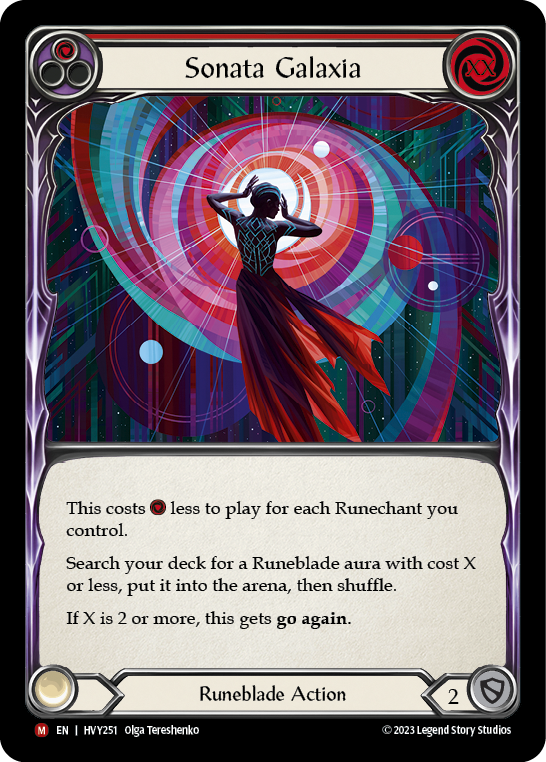 Flesh and Blood TCG | Sonata Galaxia [HVY251] (Heavy Hitters) | The Nerd Merchant