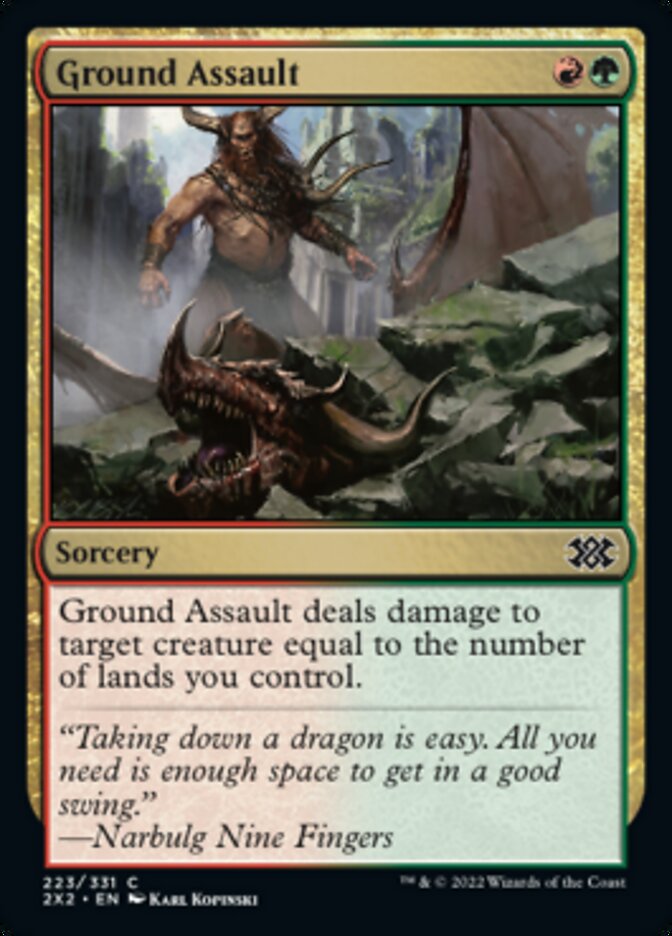 Magic | Ground Assault [Double Masters 2022] | The Nerd Merchant