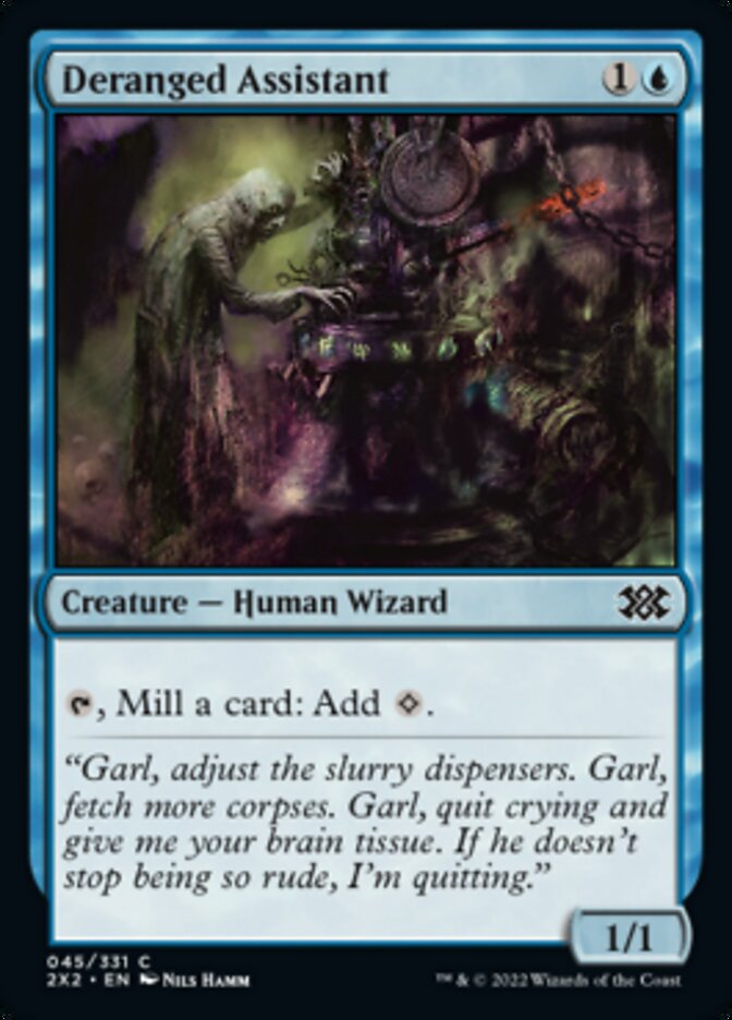 Magic | Deranged Assistant [Double Masters 2022] | The Nerd Merchant
