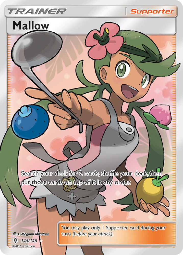 Pokemon | Mallow (145/145) [Sun & Moon: Guardians Rising] | The Nerd Merchant