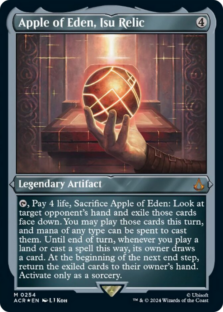 Magic | Apple of Eden, Isu Relic (Foil Etched) [Assassin's Creed] | The Nerd Merchant