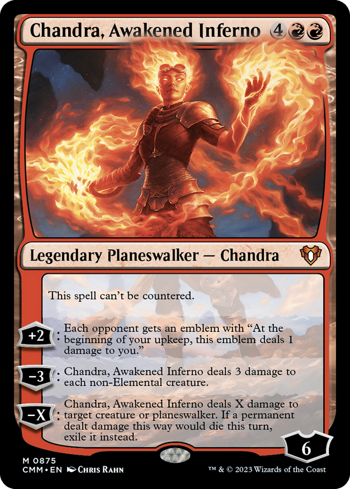 Magic | Chandra, Awakened Inferno [Commander Masters] | The Nerd Merchant